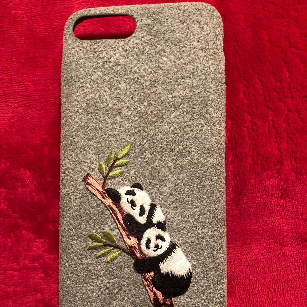 Panda thin hard IPhone 7/8 Plus case